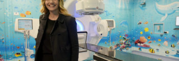 Il bunker di radioterapia diventa un acquario